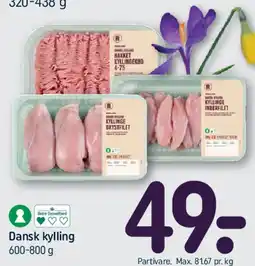 REMA 1000 Dansk kylling tilbud