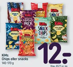 REMA 1000 KiMs Chips eller snacks tilbud