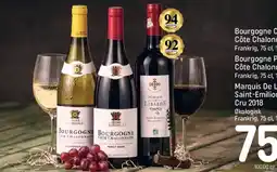 REMA 1000 Bourgogne Chardonnay / Bourgogne Pinot Noir / Marquis de Libarde Saint-Émilion Grand Cru 2018 tilbud