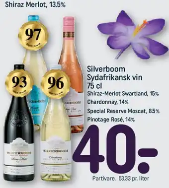 REMA 1000 Silverboom Sydafrikansk vin tilbud