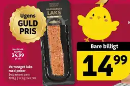 Løvbjerg Varmrøget laks med peber tilbud