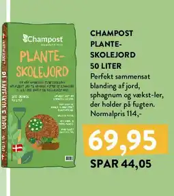Plantorama CYLINDERKURV I POLYRATTAN / CHAMPOST PLANTE-SKOLEJORD tilbud
