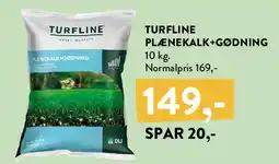 Plantorama TURFLINE PLÆNEKALK+GØDNING tilbud