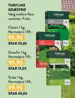 Plantorama TURFLINE GRÆSFRØ tilbud