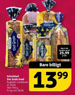 Løvbjerg Schulstad Det Gode brød tilbud