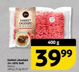 Løvbjerg Gestus Hakket oksekød 14-18% fedt tilbud