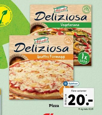 Let-Køb Pizza tilbud