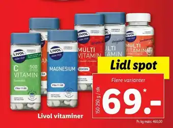 Livol vitaminer