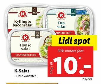 Let-Køb K-Salat tilbud