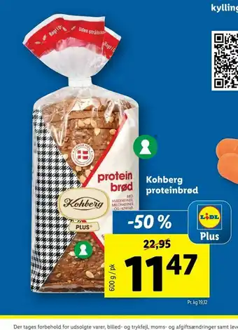 Let-Køb Kohberg proteinbrød tilbud