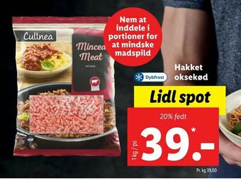 Let-Køb Hakket oksekød tilbud
