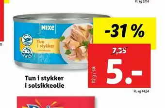Let-Køb Tun i stykker i solsikkeolie tilbud