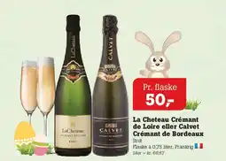 Poetzsch Padborg La Chateau Crémant eller Calvet Crémant tilbud