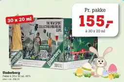 Poetzsch Padborg Underberg 30 x 20 ml tilbud