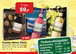 Poetzsch Padborg Faustino Rivero Ulecia (vin) tilbud