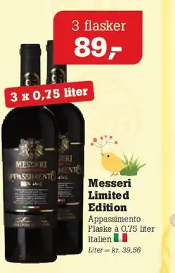 Poetzsch Padborg Messeri Limited Edition (3 flasker) tilbud