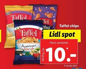 Taffel chips