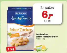 Poetzsch Padborg Nordzucker Sweet Family Feiner Zucker tilbud