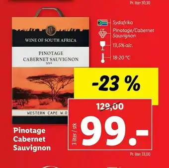 Let-Køb Pinotage Cabernet Sauvignon tilbud