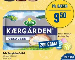 Otto Duborg Arla Kærgården Saltet tilbud