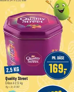 Otto Duborg Quality Street 2,5 kg tilbud