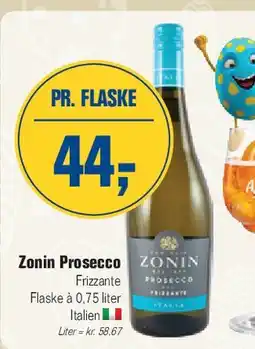 Otto Duborg Zonin Prosecco Frizzante tilbud
