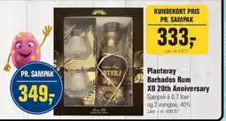 Otto Duborg Plantation Barbados Rum XO 20th Anniversary (sampak) tilbud