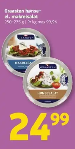 Løvbjerg Graasten hønse- el. makrelsalat tilbud