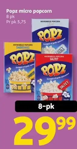 Løvbjerg Popz micro popcorn tilbud