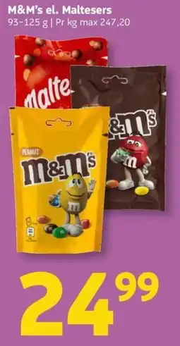 Løvbjerg M&M's el. Maltesers tilbud