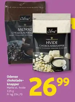 Løvbjerg Odense chokolade- knapper tilbud