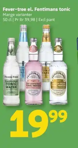 Løvbjerg Fever-tree el. Fentimans tonic tilbud