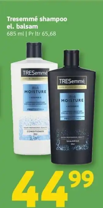 Løvbjerg Tresemmé shampoo el. balsam tilbud