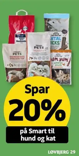 Løvbjerg På Smart til hund og kat tilbud