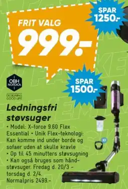 Bilka OBH NORDICA Ledningsfri støvsuger tilbud