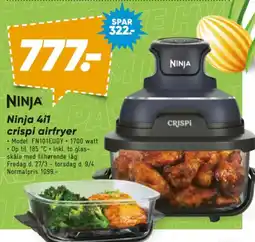 Bilka Ninja 4i1 crispi airfryer tilbud