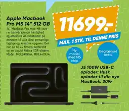 Bilka Apple Macbook Pro M5 14" 512 GB tilbud