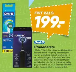 Bilka Oral-B Eltandbørste tilbud