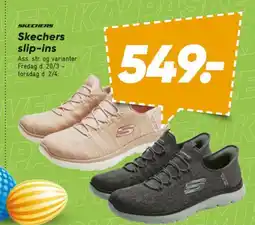 Bilka Skechers slip-ins tilbud