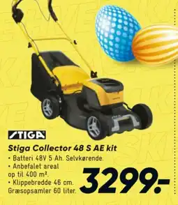 Bilka Stiga Collector 48 S AE kit tilbud