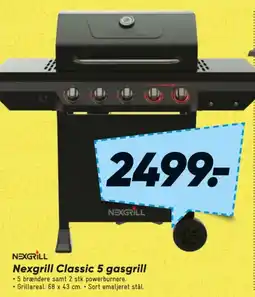 Bilka Nexgrill Classic 5 gasgrill tilbud