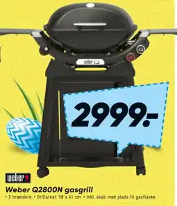 Bilka Weber Q280ON gasgrill tilbud