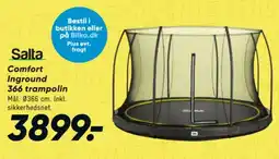 Bilka Comfort Inground 366 trampolin tilbud