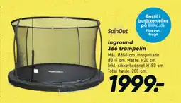 Bilka Inground 366 trampolin tilbud