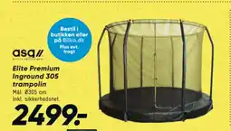 Bilka Elite Premium Inground 305 trampolin tilbud