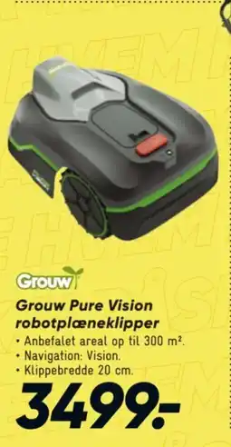 Bilka Grouw Pure Vision robotplæneklipper tilbud