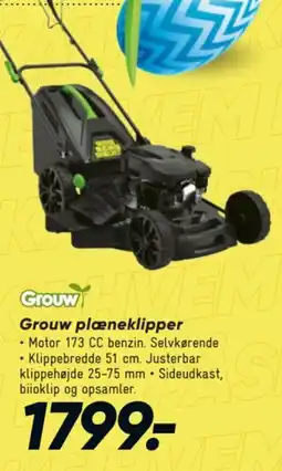 Bilka Grouw plæneklipper tilbud