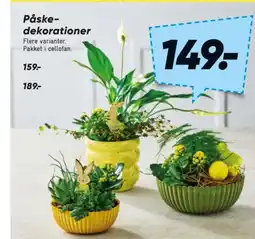 Bilka Påske- dekorationer tilbud