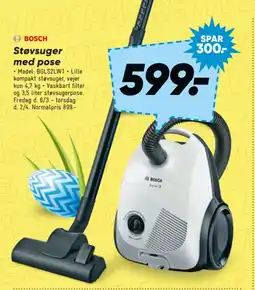 Bilka BOSCH Støvsuger tilbud