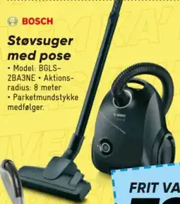 Bilka BOSCH Støvsuger med pose tilbud